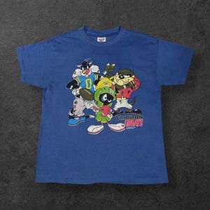 Vintage 90s Looney Tunes Football T-Shirt